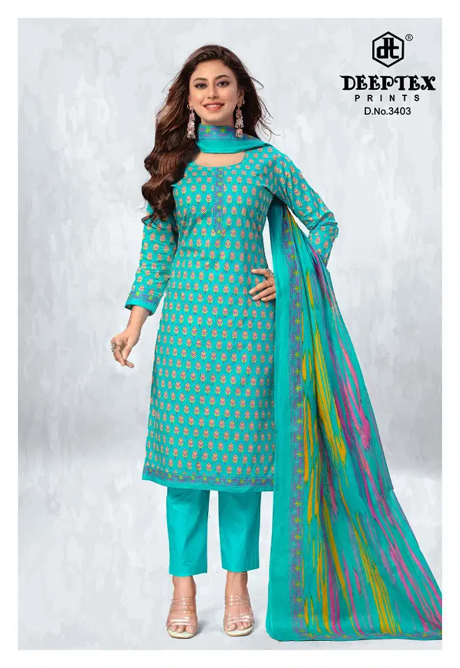 Chief Guest Vol 34 By Deeptex Printed Cotton Dress Material Wholesale Shop In Surat
